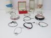 18 x Assorted Bracelets & Bangles (As Viewed). - 2