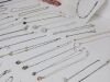 Large Quantity of 63 x Assorted Costume, Silver & Other Costume Style Necklaces in a Variety of Styles & Sizes (As Viewed). - 10