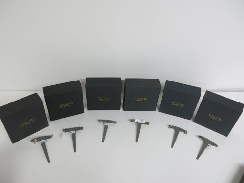 6 x Pairs of Glogau Earrings (As Viewed & Pictured). Total RRP &pound;875.