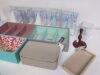 Stackers Jewellery Storage & Displays to Include: 7 x Pyramid Stackers, 3 x Stacker Trays, 3 x Stackers Hangers, 1 x Stacker Jewellery Tray & 1 x Stacker Padded Jewellery Case. - 3