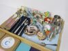 Tray Containing 28 x Assorted Baby & Children's Items, Including Cutlery, Tankards, Notepads, Letter Ornaments & Other (As Viewed). - 2