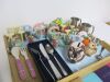 Tray Containing 28 x Assorted Baby & Children's Items, Including Cutlery, Tankards, Notepads, Letter Ornaments & Other (As Viewed). - 5