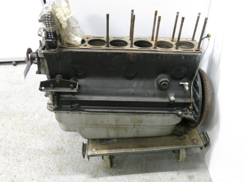 Jaguar 3.5L XK120/140 Engine, Number G 4820 FF Engine Number G1754-8S, No Head or Ancillaries Fitted.