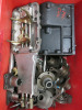 Crate Containing a Dismantled Gearbox.