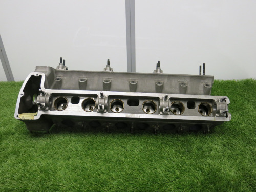 Jaguar Bare Wide Angled XK Race Cylinder Head, for a Jaguar 3.8L. Number Stamped E 6009. Head Number XK2696 G990.