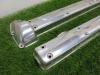 Pair of Polished Aluminium XK Rocker Covers. - 2