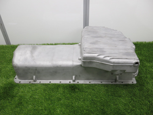 Cast Aluminium Transmission Sump, Number C20346, Note: Casting Crack as Pictured (Repairable).