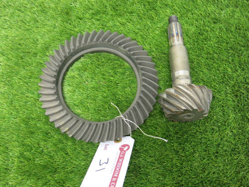 GearSet Crown Wheel & Pinion. Marked in Box 3.45 Ration. 4HA 016 9A 46X13 STL D66 PPW B.