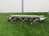 Jaguar 4.2L Triple Weber Inlet Manifold with Polished Aluminium Water Cooling/Thermostat Housing.