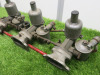 An Early Triple SU Carburettor, Diameter Just over 1". - 8