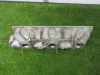 An Early 6 Cylinder Aluminium Inlet Manifold SG7162 with Spacer. - 7