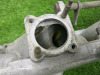 An Early 6 Cylinder Aluminium Inlet Manifold SG7162 with Spacer. - 8