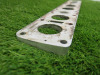 An Early 6 Cylinder Aluminium Inlet Manifold SG7162 with Spacer. - 11
