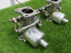 Pair of Linked Twin H12 SU Carburettors. - 2