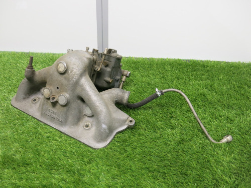 Solex Down Draft Carburettor with 4 Port Inlet Manifold.