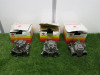 3 x SK Racing Carburettors, 2 Appear Complete. NOTE: 1 has been partially dismantled.