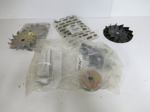 5 x Alternator Front Fans, 1 x Pully & Some Fixings.