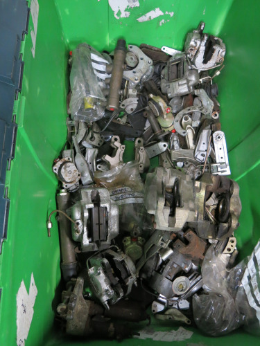 Large Crate Containing Assorted Jaguar Brakes Including Callipers, Master & Slave Cylinders and 6 x Servo Units.