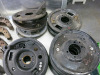 Crate Containing 16 x Pairs of Brake Shoes (As Viewed), 17 x Brake Drum Back Plates. NOTE: all appear to be for Jaguar models. - 6