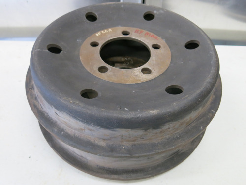 Pair of New/Refurbished Brake Drums Believed to be for Jaguar XK120/140.