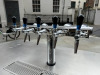 Behind Bars Outdoor Stainless Steel Mobile Bar with 5 Tap Porta Micro Matic, Portapint Nitro Infuser & Lindr CWP200 Beer Cooler. Size H100 x W177 x D74cm. - 11