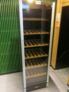 Vestfrost 6 Shelf Wine Cooler Cabinet, Type W185, S/N 20221740788. Size H185 x W59 x D64cm.