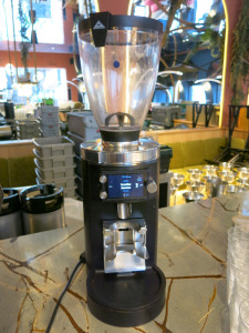 Mahlkong Commercial On Demand Coffee Grinder, Type E65S, S/N 787835, DOM 08/2023.