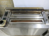 Sveba Dahlen 2 Deck Electric Pizza Oven on Metal Legs with Castors, 3 Phase, Size H173 x W148 x D102cm. Comes with 55 x Aluminium Pizza Trays. NOTE: on pallet for transport.