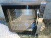 Adexa 6 Shelf Electric Proofer, Model FH120, S/N ADX02A2306010, YOM 2023. Size H91 x W84 x D74cm. NOTE: glass door has been smashed and requires replacement, for spares or repair.