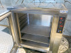 Adexa 6 Shelf Electric Proofer, Model FH120, S/N ADX02A2306010, YOM 2023. Size H91 x W84 x D74cm. NOTE: glass door has been smashed and requires replacement, for spares or repair. - 3