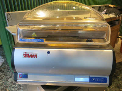 Sirman Vacuum Packer Machine, Type W8 40 Easy BX F21, S/N 65BAAJ0140.