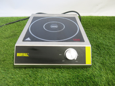 Buffalo 3000w Induction Hob, Model CE208-03, S/N 000188.