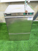 Ali Stainless Steel Glass Washer, Model D Wash 40, S/N DWL1017473. Size H70 x W45 x D55cm. Comes with 1 x Tray.