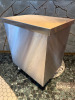 Mobile Stainless Steel Cupboard, H84 x W50 x D70cm. - 4