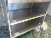 Stainless Steel 3 Tier Catering Trolley. Size H80x W85 x D52cm. - 3