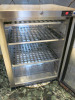Foster Stainless Steel Undercounter Freezer, Model 13-104 LR150, S/N E6069768. Size H83 x W60 x D63cm. - 4