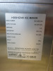 Hoshizaki Ice Maker, Model FM-120KE-HCN, S/N N00027E. Comes with Hoshizaki Filtration, 1 x 4HC-H Cartridge & Ice Scoop. Size H85 x W64 x D60cm. - 6