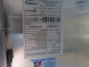 Williams Stainless Steel Single Door Upright Fridge, Model HJ1SA HC R3, S/N 2302/963217. Size H196 x W73 x D82cm. - 4