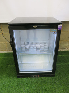 Polar Single Glass Door Back Bar Chiller, Model GL011-03. Size H85 x W60 x D50cm.