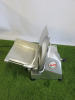 Sirman Meat Slicer, Model SMART 300, S/N 20BAJI1467. NOTE: missing handle & on/off switch requires attention. - 2