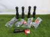 9 x Peugeot Pepper Mills to Include: 5 x New Small & 4 x Large Used.