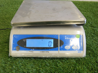Brecknell 405 LCD Bench Scales, Capacity 6kg. Comes with Power Supply.