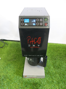 Paco Jet, Type PJ2E, S/N0308268, DOM 08/2016. Comes with 1 Plastic Jug.