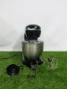 Cookworks Fixed Stand Mixer, Model KM6003B-G5. Comes with Bowl, Hook, Beater & Whisk.