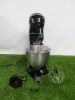 Cookworks Fixed Stand Mixer, Model KM6003B-G5. Comes with Bowl, Hook, Beater & Whisk. - 2