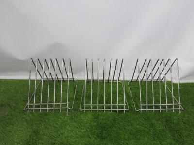 3 x Metal Chopping Board Stands.