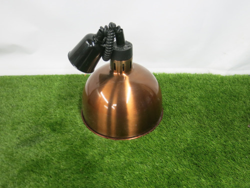 Buffalo Retractable Dome Heat Shade, Model DY460. NOTE: requires bulb.