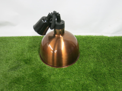 Buffalo Retractable Dome Heat Shade, Model DY460. NOTE: requires bulb.
