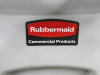 5 x Rubbermaid Slim Jim 60L Grey Bin. - 2