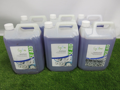 6 x 5L Syclean Glass Machine Rinse Aid.